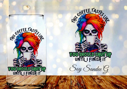 This Coffee Tastes Like... - UVDTF Decal for cups/hard surfaces sticker