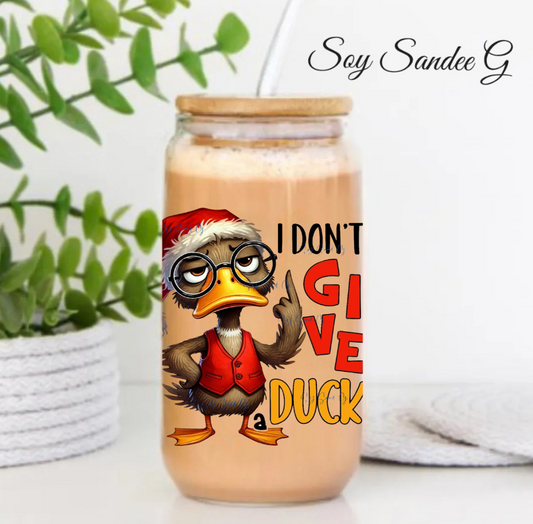 I Don't Give a Duck - UVDTF Decal for cups/hard surfaces sticker