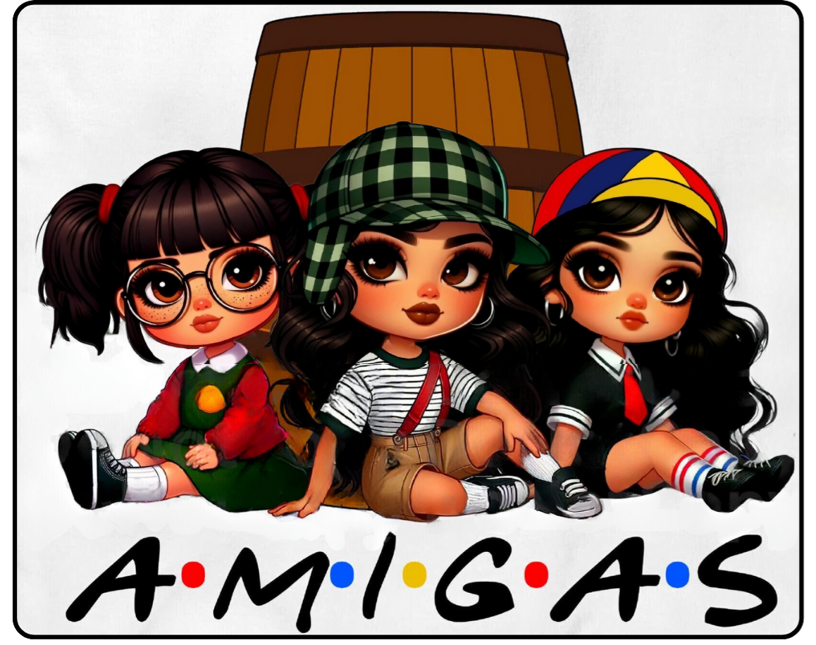 Amigas - Friends UVDTF  Decal