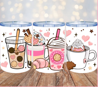 Cafecito y Chisme Mug - UVDTF Wrap for cups/hard surfaces sticker