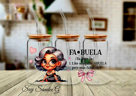 Fabuela - UVDTF Wrap for cups/hard surfaces sticker