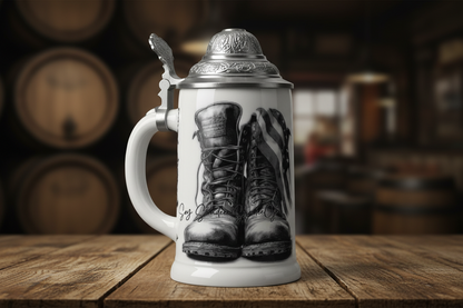 Military Boots, Stars & Butterflies - UVDTF wrap for cups/hard surfaces sticker