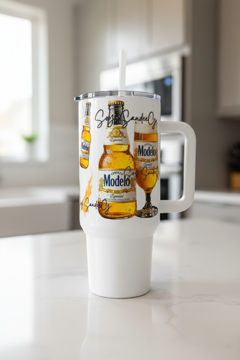 Modelo - UVDTF Wrap for cups/hard surfaces sticker