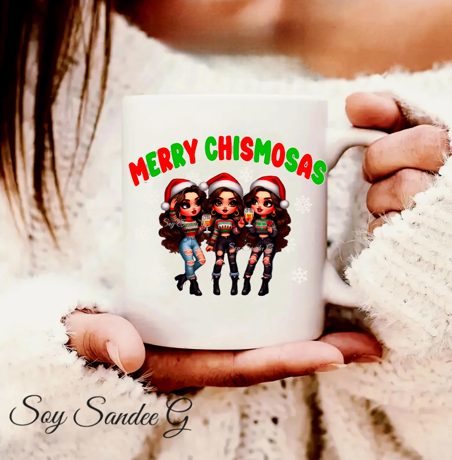 Merry Chismosas (Merry Gossips) - UVDTF Decal for cups/hard surfaces sticker