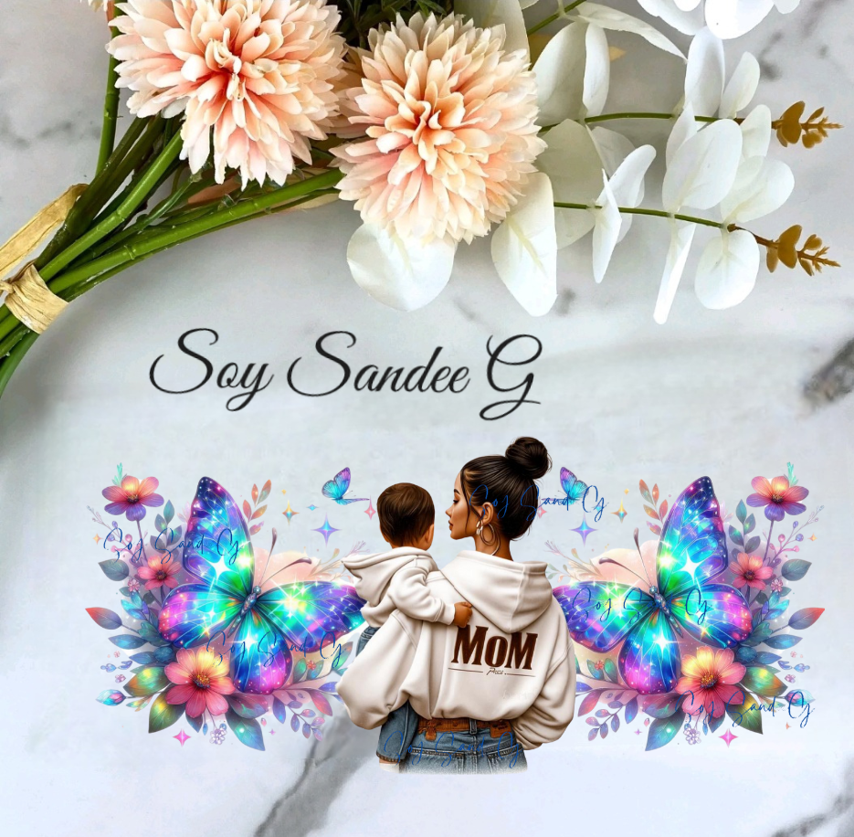 Mom & Son - UVDTF Wrap for cups/hard surfaces sticker