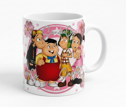 Chespirito Friends - UVDTF Wrap for cups/hard surfaces sticker