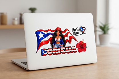 NY Boricua - UVDTF Wrap for cups/hard surfaces sticker