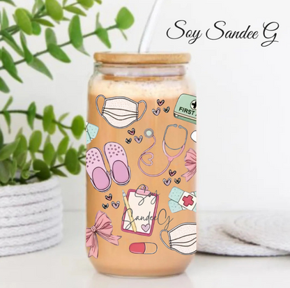 Nurse Accessories - UVDTF Wrap for cups/hard surfaces sticker