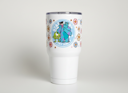 Monsters Inc. Starbucks #1 - UVDTF Wrap for cups/hard surfaces sticker