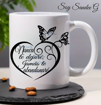 Nunca te dejaré (I'll Never Leave You) - UVDTF Decal for cups/hard surfaces sticker