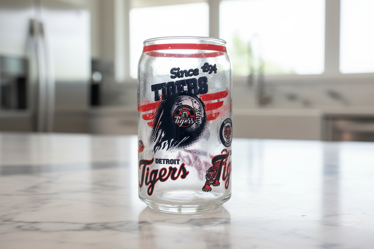 Detroit Tigers - UVDTF Wrap for cups/hard surfaces sticker