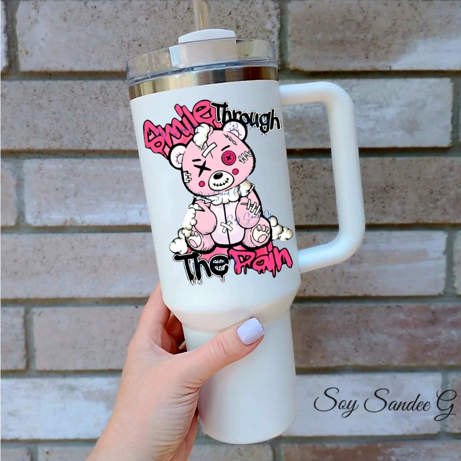 Perra, te meteré en un baúl... Calcomanía UVDTF