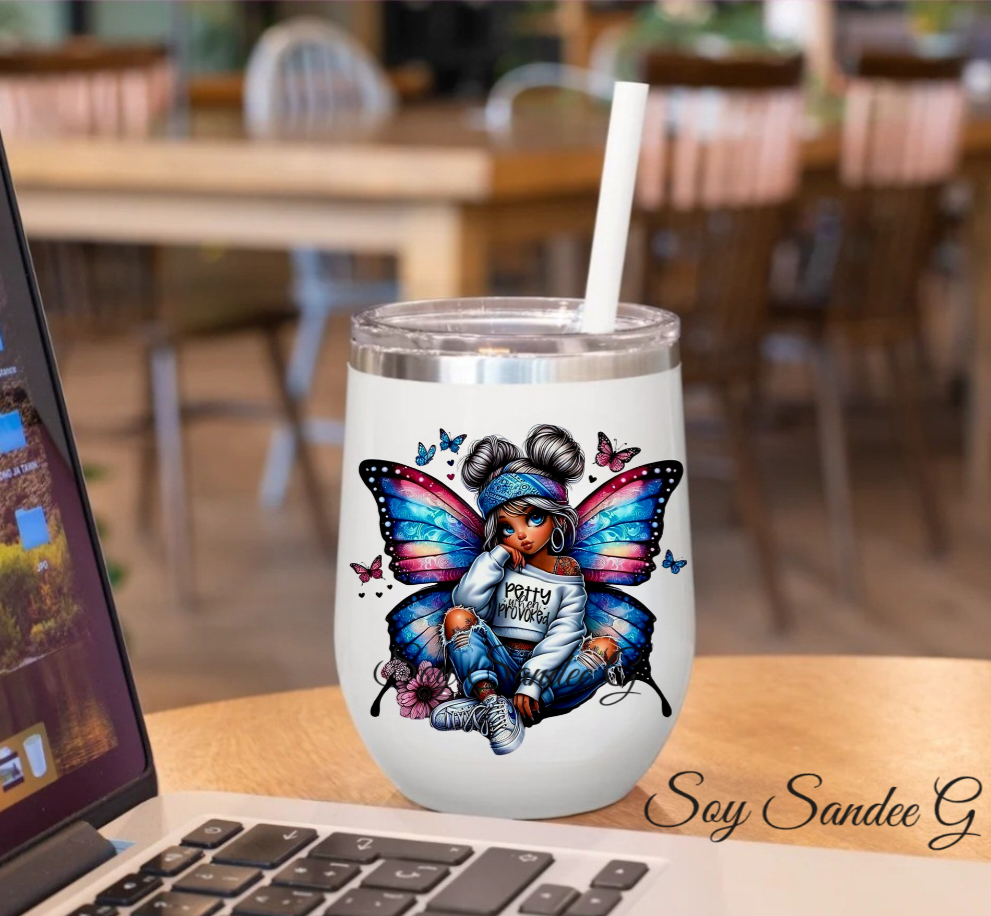 Petty When Provoked - UVDTF Decal for cups/hard surfaces sticker