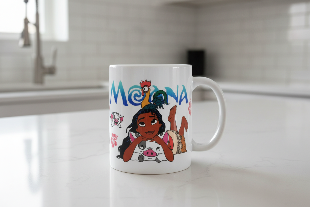 Moana & Friends - UVDTF Wrap for cups/hard surfaces sticker