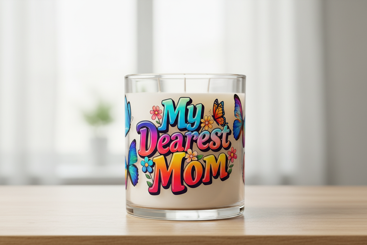 My Dearest Mom - UVDTF wrap for cups/hard surfaces sticker