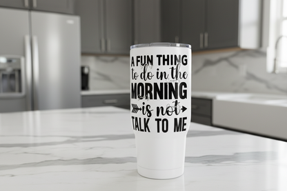 A Fun Thing To Do - UVDTF Decal for cups/hard surfaces sticker