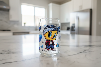 Chicano Tweety - UVDTF wrap for cups/hard surfaces sticker