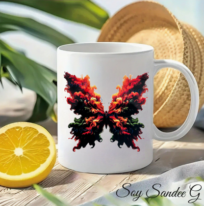 Calcomanía UVDTF Smoke Butterfly n.° 3