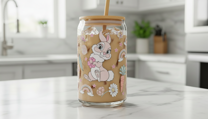 Bunny - UVDTF wrap for cups/hard surfaces sticker