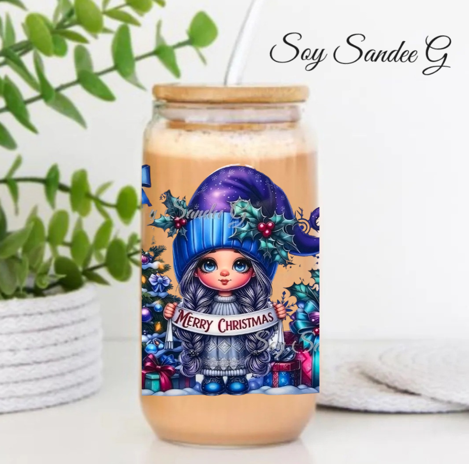 Blue Elf - UVDTF Wrap for cups/hard surfaces sticker