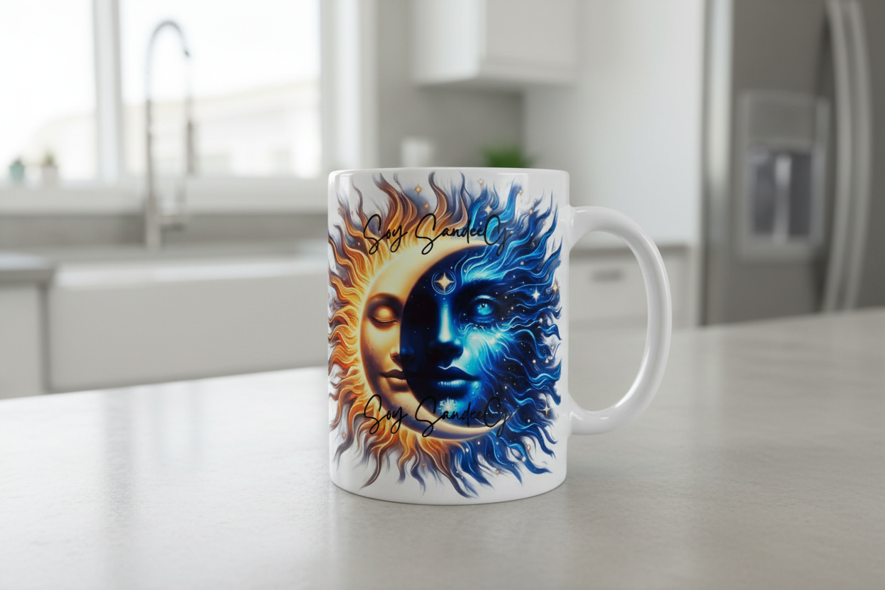Sun & Moon - UVDTF Decal for cups/hard surfaces sticker