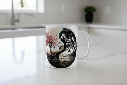 Ying Yang Tree - UVDTF Decal for cups/hard surfaces sticker