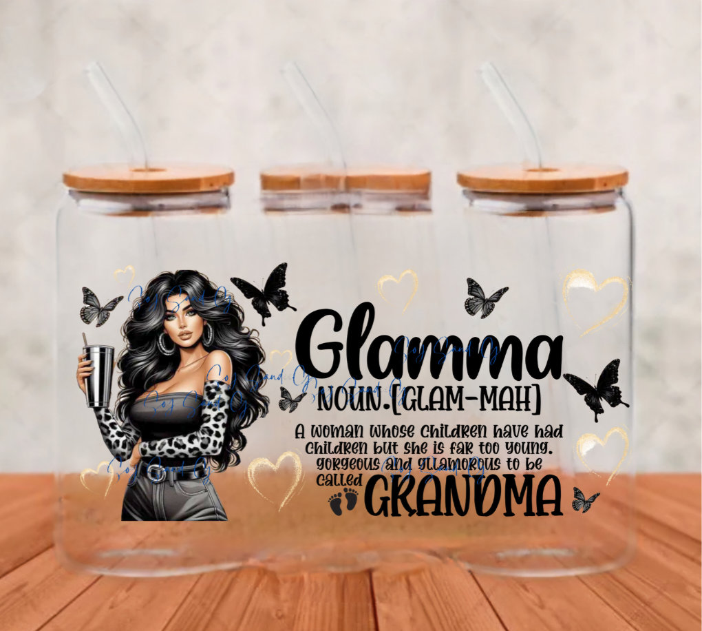 Glamma- UVDTF Wrap for cups/ hard surfaces