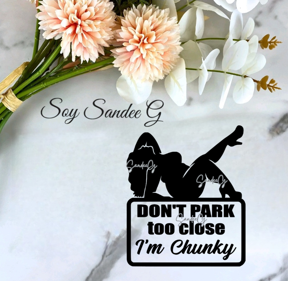 Don't Park Too Close (Bumper Sticker) - UVDTF Decal for cups/hard surfaces sticker