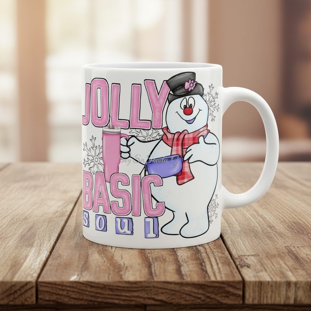 Jolly Basic Soul - UVDTF Decal for cups/hard surfaces sticker