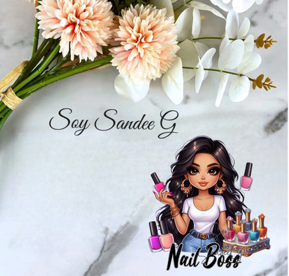 Nail Boss Cutie - UVDTF Decal for cups/hard surfaces sticker