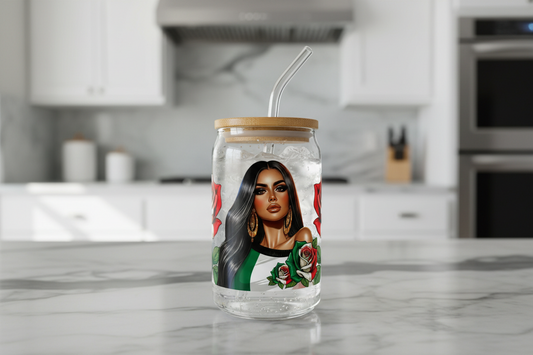 Mexicana Roses - UVDTF Wrap for cups/hard surfaces sticker