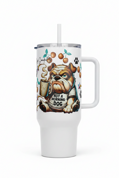 Not A Morning Dog - UVDTF Wrap for cups/hard surfaces sticker