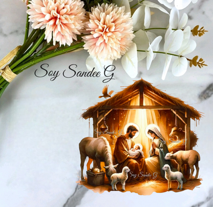 Nativity - UVDTF Decal for cups/hard surfaces sticker