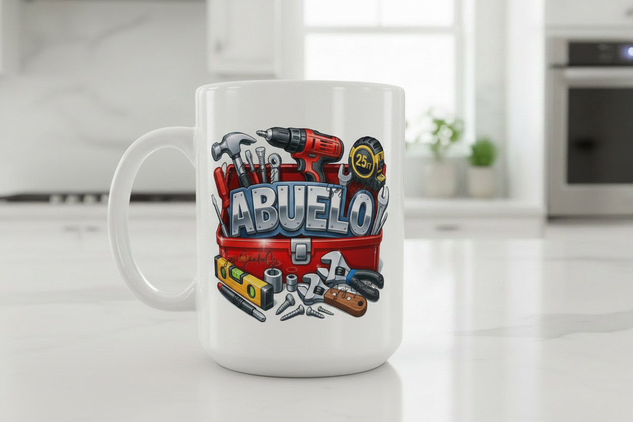 Abuelo (Grandpa) - UVDTF Decal for cup/hard surfaces sticker