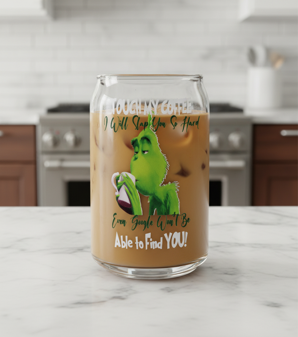 Touch MY Coffee! - UVDTF Decal for cups/hard surfaces sticker