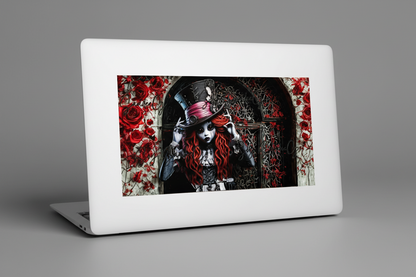 Pop Hat Cutie - UVDTF Wrap for cups/hard surfaces sticker