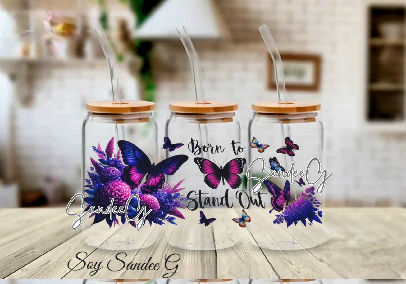 Born To Stand Out - UVDTF Wrap for cups/hard surfaces sticker