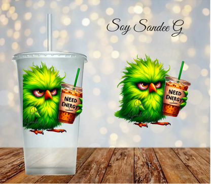 Need Energy Bird - UVDTF Decal for cups/hard surfaces sticker