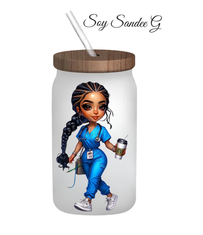 Pretty Nurse #3 - UVDTF Decal for cups/hard surfaces sticker