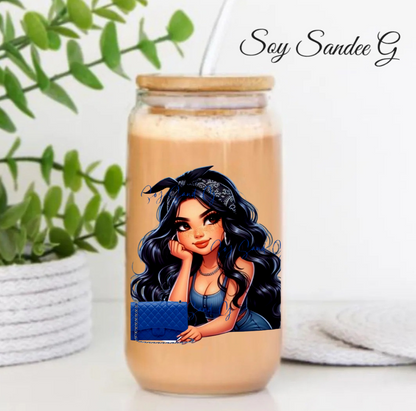 Let Them Hate On You - UVDTF Wrap (clear background) for cups/hard surfaces sticker