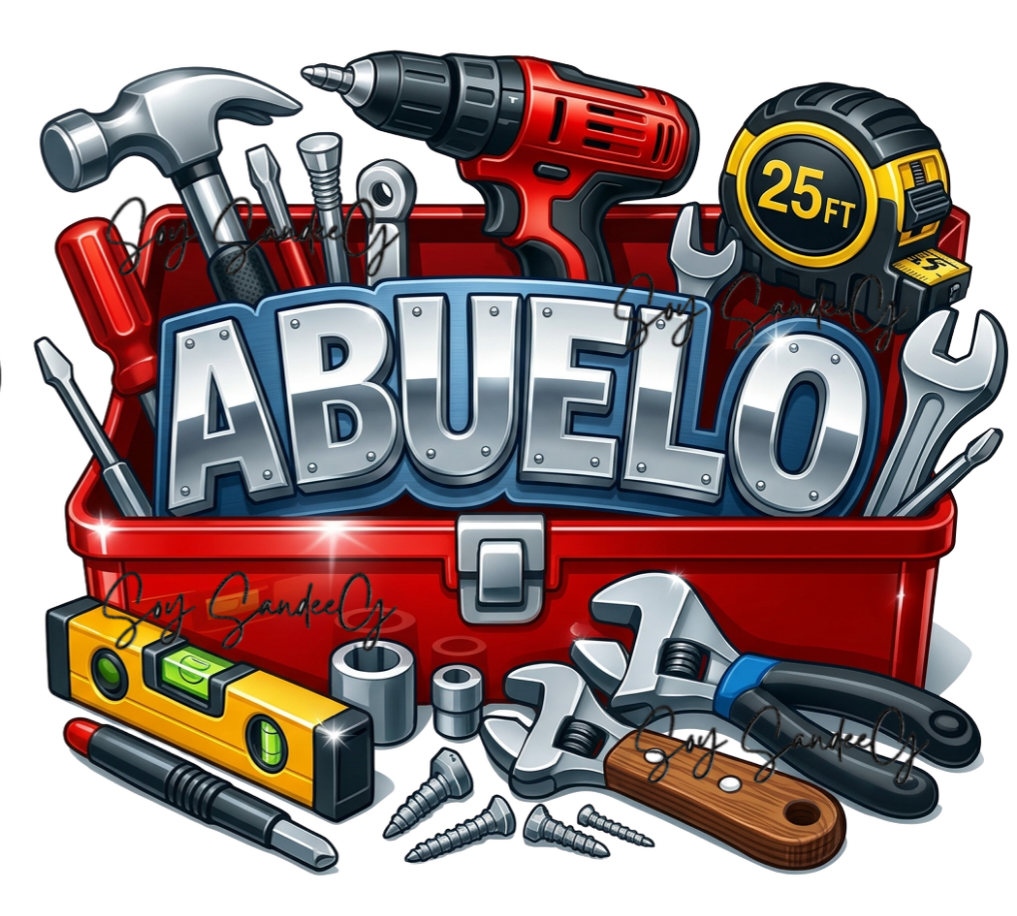 Abuelo (Grandpa) - UVDTF Decal for cup/hard surfaces sticker