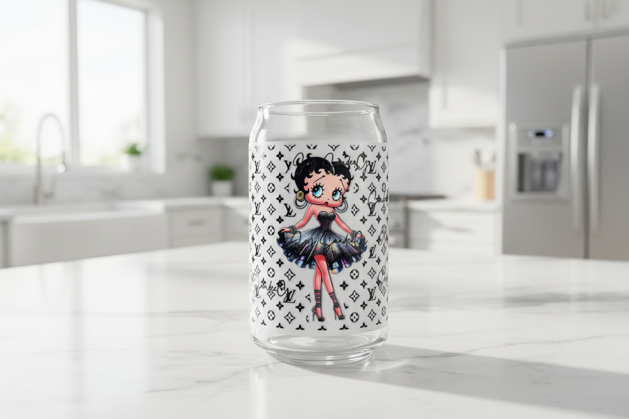 Louis Vuitton Betty - UVDTF Wrap for cups/hard surfaces sticker