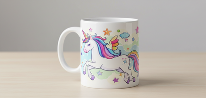 Unicorn - UVDTF Wrap for cups/hard surfaces sticker