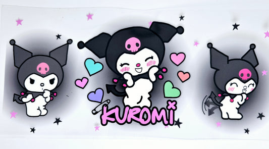 Envoltura Kuromi UVDTF