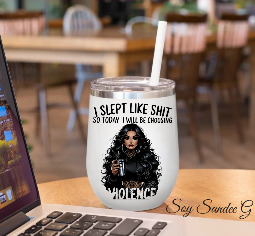 I Slept Like Sh*t - UVDTF Decal for cups/hard surfaces sticker
