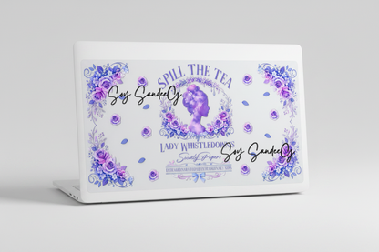 Spill the Tea - UVDTF Wrap for cups/hard surfaces sticker