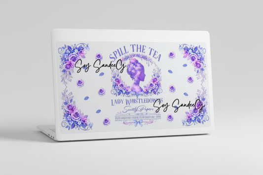 Spill the Tea - UVDTF Wrap for cups/hard surfaces sticker
