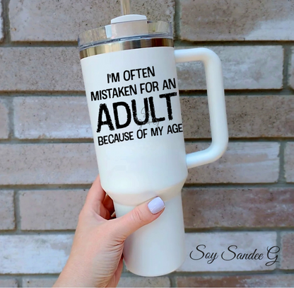 I'm Often Mistaken - UVDTF Decal for cups/hard surfaces sticker