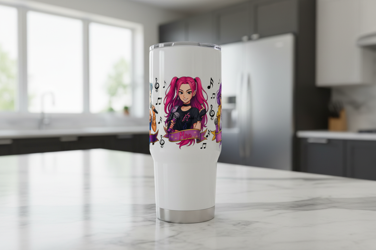 Huntrix #2 - UVDTF Wrap for cups/hard surfaces sticker