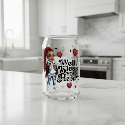 Well Bless Your Heart - UVDTF Decal for cups/hard surfaces sticker